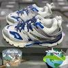 Outdoors Tasarımcı Ayakkabı Track 3.0 Spor Sneakers Kadın Erkek Eğitmeni Paris Üçlü Black Beyaz Gri Mavi Sarı Platformlar 3 Ayakkabı Sporları 35-45 Eur.