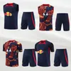 Formation RBL 23 24 Soccer Tracksuits Forsberg Camiseta Hee Chan Halstenberg Poulsen Sorloth 2023 2024 Shirts de football Cunha Szoboszlai Olmo Silva Polo