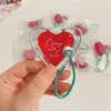 Naszyjniki wiszące dekoracje serca stetoskop opiekuńczy miłość świąteczny
