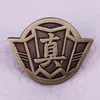 Brooches Cartoon The Majima Family Brooch Dongcheng Club Organizes Emblem Of Real Island Group Metal Badge Jewelry Accessories