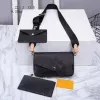 Felicie POCHETTE flor bolsa Felicie embreagem de couro mulheres sacos corss corpo titular do cartão moda corrente bolsa senhora bolsa de ombro mini bolsas mensageiro mulher AAA