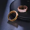 Кольца кластера Прибытие Bettyue Современное привлекательное кольцо Два цвета на выбор Цирконий Классический, но гениальный наряд для вечеринки для женщин
