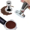 Sabotage 49515357mm Koffie Sabotage Rvs Poeder Hamer Distributeur voor Espresso Maker Cafe Barista Gereedschap Coffeeware 231216