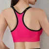 Active Shirts 1PCS Fitness Yoga Sports Top For Women Adjustable Spaghetti Strap Womens Quick Running Gym Athletic Bra
