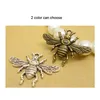 Items100pcs lot Alloy Bee bronze or silver Plated Charms Pendant Fit Jewelry DIY 25 24MM245l