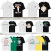 メンズデザイナーTシャツCasablAncaレター印刷ハイストリートコットントップティーファッションメン女性カジュアルTシャツストリートウェア12色