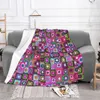 Coperte Coperta all'uncinetto Granny Square Copriletto vintage Letto Plaid Divano Estate per i nati