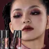 شفاه الشفاه Girlcult Velvet Lipstick Lipstick مقاومة للماء طويلة الأمد للتجفيف السريع غير القصير الكأس عارية نباتي وصمة عار