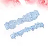 Hair Clips Bride Garter Belt Flower Elasticity Centerpieces Bridal Wedding Floral Ornaments