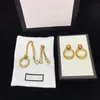 Высококачественные латунные серьги, ожерелье с головой тигра, индивидуальное позолоченное ожерелье, серьги для женщин и мужчин, Products153G