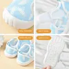 Flat shoes Toddle Mesh Tennis Summer Baby Knit Sneakers Soft Sole Infant Slipon Sport Sandals Cute First Walkers Net Footwear 231216