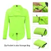 Cycling Jackets Santic Men's Cycling Jackets Long Sleeve Water Resistant Coat Reflective Anti-UV Bicycle Hoodie Windbreaker Riding Clothing 231216