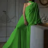 Casual Dresses Women Sexy Halter Hollow Long Party Dress Spring One-shoulder Batwing Sleeve Loose Maxi Summer Solid Lady