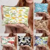 Cosmetic Bags Various Small Flower Series Printed Paper Makeup Beauty Travel High-end Rectangular Women's Organizing Convenient