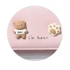 Wallets Woman 3D Bear Wallet Small Cartoon Doll Short Coin Purse Japanese Korean Style Bag Pouch For Change Gift