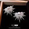 Dangle Earrings Mangxing Spike Korean INS Cool And Individualized Design Light Luxury Premium