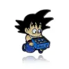 Anime One Piece Gear quatrième singe D Luffy métal émail revers Badge broche 3 couleurs BJ