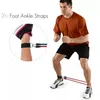 Bungee vücut geliştirme direnç bantları spor salonu lastik spor elastik fitness spor aksesuarları taşınabilir ekipman 50 lbs bant 231216