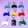 Porte-clés 50pcs PVC trousseau coloré manette de jeu mignon joystick porte-clés anime jouet porte-clés personnalisé pour accessoires de voiture cadeau de professeur d'école