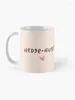 Muggar Hedge Hugs Coffee Mug Kawaii Cup Pottery Cups Custom Ceramic