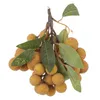 Party Decoration Simulated Fruit Adornment Cherry Decor Longan Fake Prop Plastic Simulation Decorative Ornament Home