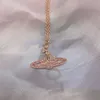 Collier pendentif de marque de mode, bijoux de luxe pour femmes, chaîne en métal