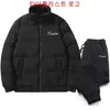 Men's Tracksuits Titleisi Golf Wear Winter Korean Fashion Casual Sports Jacket Set Outdoor Warm Cotton Pants Two-Piece