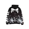 Offs White Luxury Designer Mens Mens Fashionoff Hoodies Print Finger Print Sweat à capuche à capuche Oversize Hearts Hellstar Hoodie A3