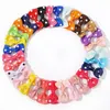 Accessoires pour cheveux 20 pièces/lot, ruban gros-grain de couleur unie, nœud papillon pour enfants, nœuds faits à la main, Barrettes pour bébés filles, épingles à cheveux, accessoires Po, ensembles cadeaux