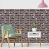 Adesivi murali Piastrelle decorative 3D autoadesive Piastrelle decorative quadrate impermeabili in stile europeo facili da staccare per il pavimento del bagno della cucina