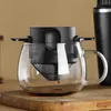 Kaffefilter 304 Portable Filter Droppe TEABLE TEABLE TEABLE MUG DRIPPLY MUG DRIPPER CUP SET POT COFFEEWARE 231216