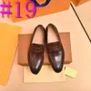 40style Luxus-Quasten-Herren-Loafer aus echtem Leder, Büro-Slip-On, formelle Designer-Kleiderschuhe, klassische Hochzeits-Loafer-Schuhe mit Schlangenmuster für Herren, Größe 38–45