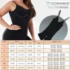 Women's Shapers Kobiety Body Pełne pokrycie kształtowanie uda Slim Body Suit Niski Back Backless Back Back Back Backsit