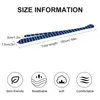 Bow Ties Nautical Blue Tie White Stripes Print Wedding Neck Male Novty Casual Nathtie Accessories Quality Design Collar