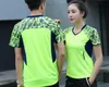 Ao ar livre t-shirts casal modelo badminton respirável camisetas tênis de mesa camisetas camisas de tênis camisas de pingpong de secagem rápida camisas uniformes 231216
