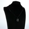 Frauen Männer Natürlichen Obsidian Anhänger Halskette Handgemachte Geschnitzte Edelstein Stein Tier Einstellbare Seil Reiki Glück Amulett Jewelry301L