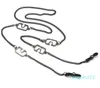 Cordon de lunettes de couleur gungray, accessoires, lanière de corde, boucle en gel de silice, cordons de support antidérapants