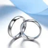 Кольца кластера Buyee, стерлинговое серебро 925 пробы, классические наборы колец для пар, легкая полировка, простой палец для женщин и мужчин, свадебные ювелирные украшения, круг