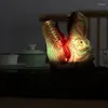 Luci notturne Dino Light 7 colori che cambiano Lampada da tavolo portatile con batteria per bambini Giocattoli di dinosauro Decorazione Novità regali