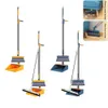 MOPS Folding Dustpan Broom and Scoop Set Highend Badrumsvattentorkare för att svepa Magic Brush Garbage Squeegee Home Cleaning Tools 231216