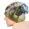 Berets Horizon Zero Dawn Video Game Skullies Beanies Hats Fashion Men Women Street Caps Warm Dark Dual Use Bonnet Hat