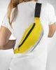 Bolsas de cintura Amarillo Gris Arte abstracto Pintura al óleo Bolsa de textura Mujeres Hombres Cinturón Paquete de gran capacidad Unisex Crossbody Pecho