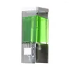 Liquid Soap Dispenser 250ml Manual Transparent Wall Mounted Bathroom Sanitizer Shampoo Shower Gel Container Bottle Or El