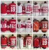 Top StitchMens Vintage 19 Steve Yzerman Maillots de hockey 75e anniversaire Accueil Maillot rouge Classique 1992 Nation Team 1984 Campbell Cousu C Pa