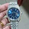 Wristwatches "Premium Men's Watch: Full Diamond Five Beads Automatic Calendar Precision Craftsmanship