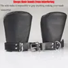 Adult Toys Puppy Bdsm Mittens Mitt Leather Gloves Dog Paw Palm Padded Handcuffs Bondage Sex Toys For Couples 231216