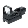 Hunting Multi-Reticle Red Dot Sight 4 Pattern Reticles Holographic Reflex Riflescope Fit Picatinny Rail