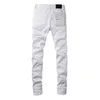 Purple Brand Jeans American High Street White Jeans 9024