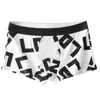 Calzoncillos Boxer para hombre, ropa interior suave de algodón con estampado, calzoncillos de tiro bajo, pantalones cortos sexis, bañadores transpirables y amigables con la piel, traje de baño informal