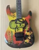 Custom kirk Hammett LTD KH-3 Karloff Mummy Monster Movies Collection 7v Chitarra elettrica Paletta inversa, Copia pickup EMG, Floyd Rose Tremolo